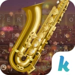 saxophone for kika keyboard android application logo